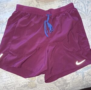 Nike Women's Maroon Athletic Shorts